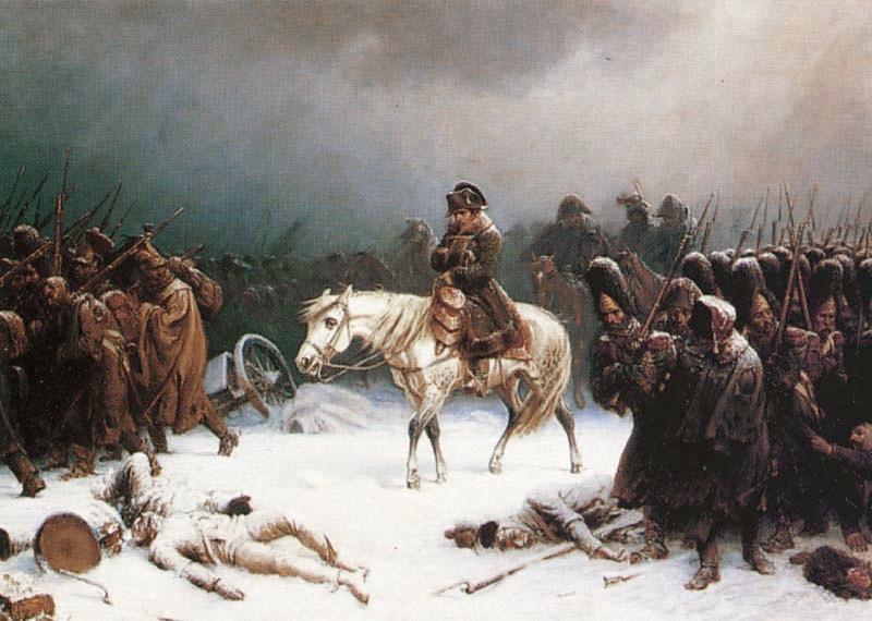 Napoleon's Retreat from Russia by Adolph Northen