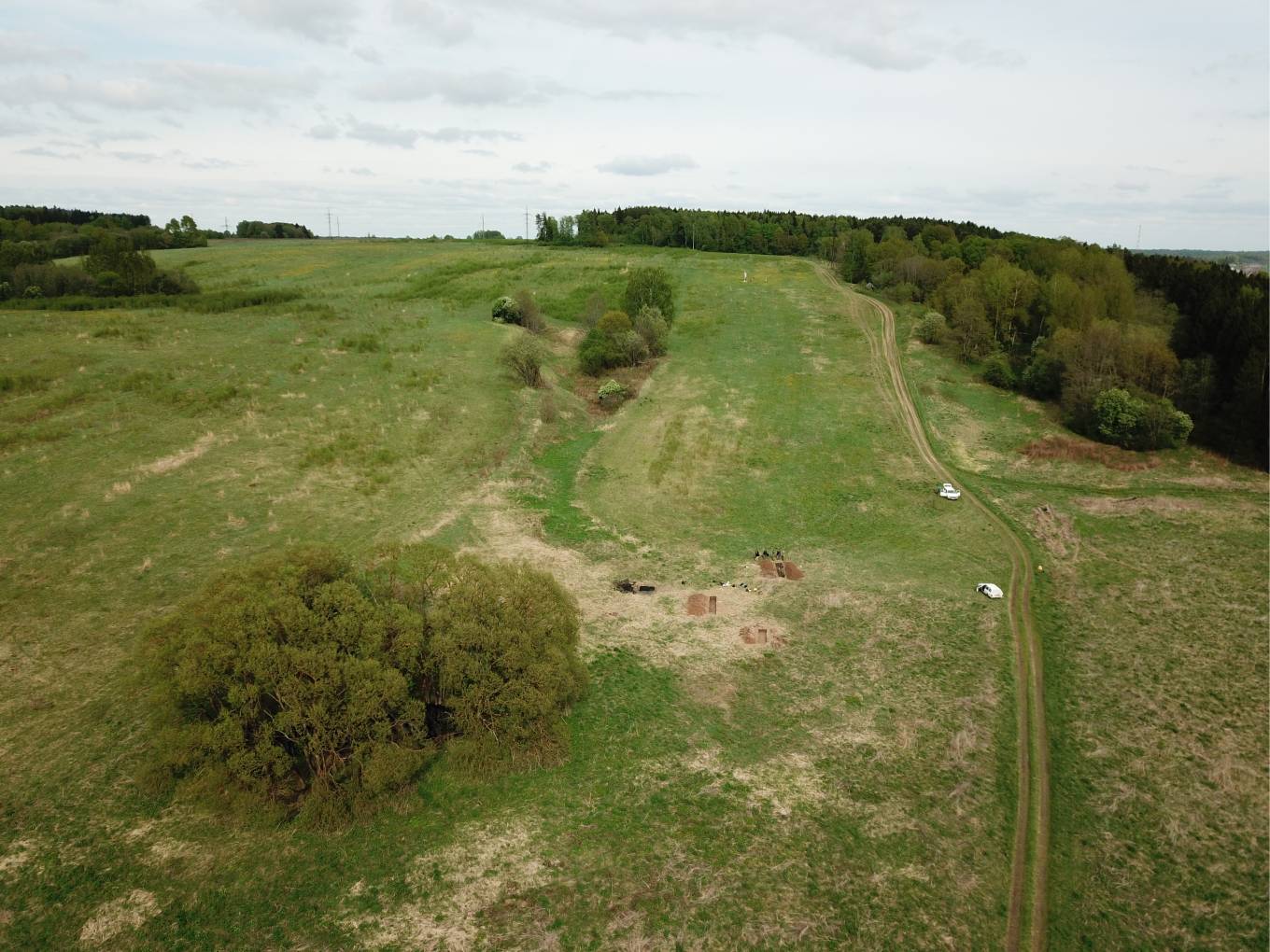 Investigation of Valutina Gora Battlefield